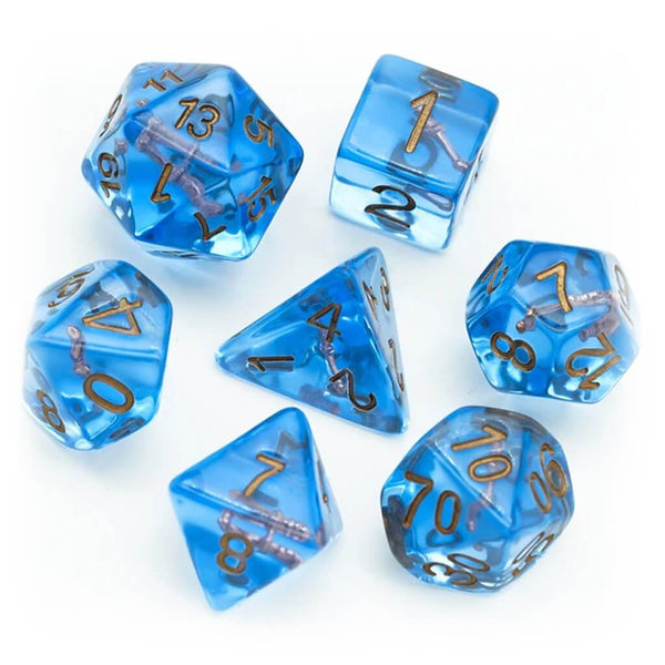 Classes - Wizard (wand) - 7pc RPG Dice Set