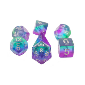 River Gem Pixie - 7pc RPG Dice Set