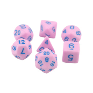 Strawberry - 7pc RPG Dice Set